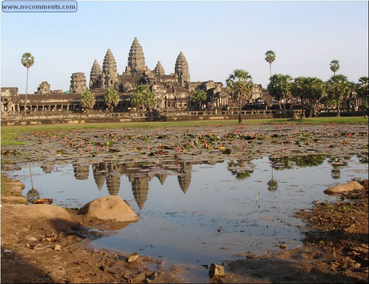 Angkor Wat before sundown - my best shot.JPG