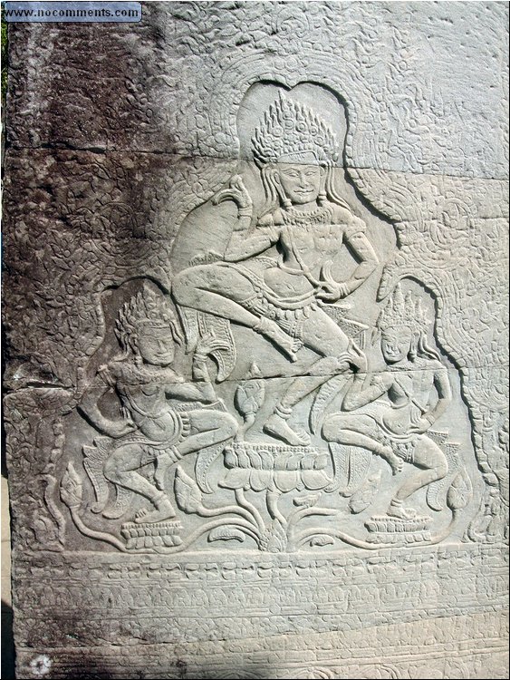 Bayon Temple dancers 1  - Cambodia.JPG