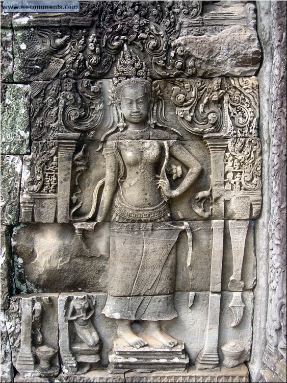 Bayon Temple dancers 2  - Cambodia.JPG