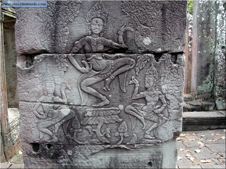 Bayon Temple dancers 4  - Cambodia.JPG