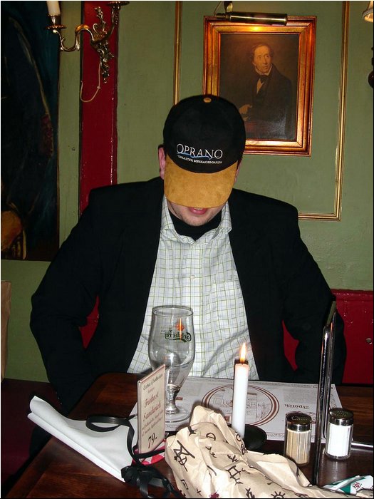 Restaurant Det Lille Apotek 04 do you know him..JPG