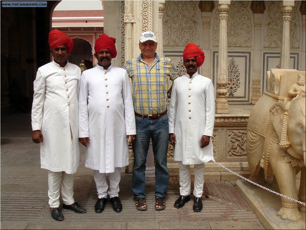Jaipur palace  guards.JPG