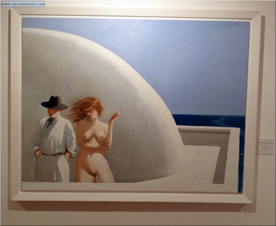 The Artist and his model.JPG