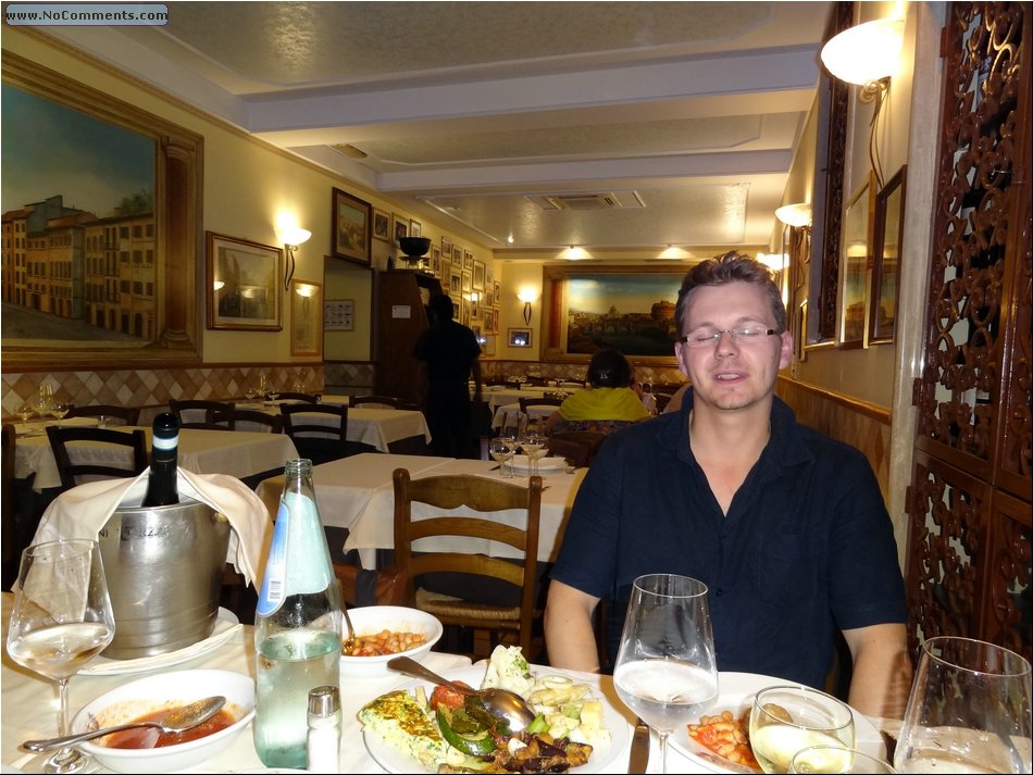 with Carlos at Orso 80 Rome.JPG