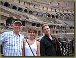 3 amigos at Colosseum.JPG