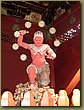 The God of Thunder in the Nitenmon Gate of Taiyuin-byo Shrine.JPG