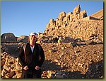 Mount Nemrut Sunrise Elsa statues .JPG