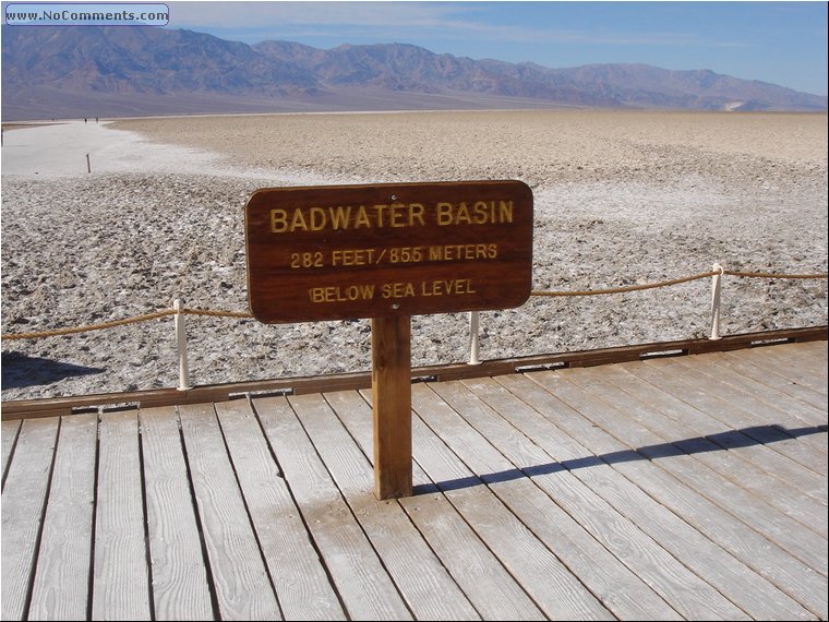 Death Valley, 282 feet below sea level.JPG