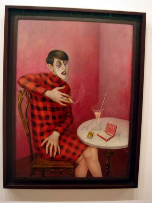 Centre Pompidou - Otto Dix, Portrait of the Journalist Sylvia Von Harden.JPG