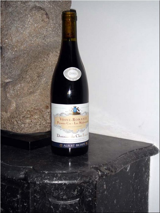 wine Vosne-Romanee, 2001 Albert Bichot.JPG