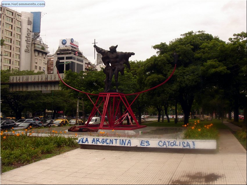 Buenos Aires sleeping bum.JPG