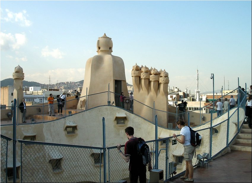 Gaudi Casa Mila Roof 3.JPG