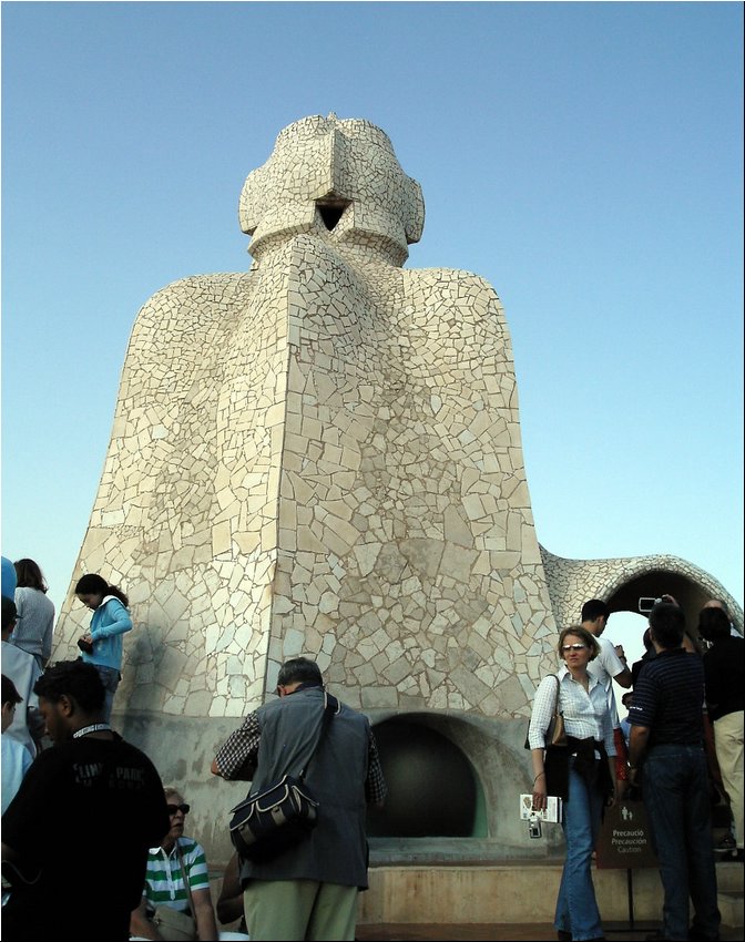 Gaudi Casa Mila Roof 4.JPG