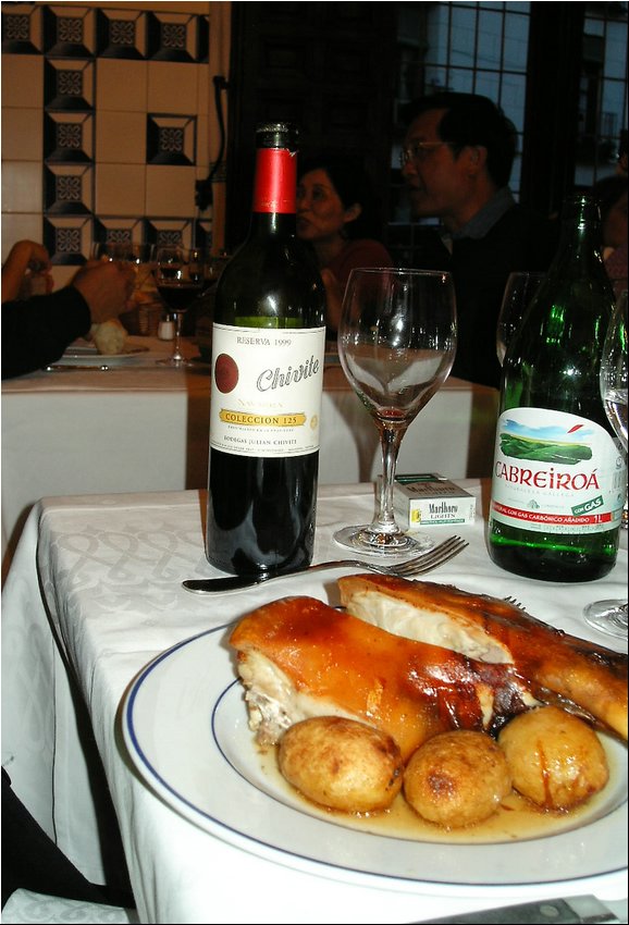 Boutin, Navarra with suckling pig.JPG