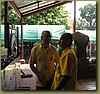 Serge and Tan dressed in yellow to honor King's 79th birthday.jpg