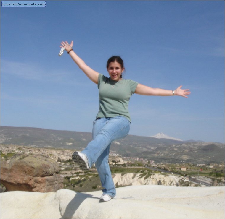 Kapadokia-Cappadocia Lana among chimneys 1.JPG