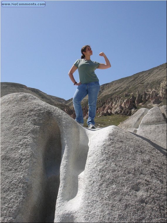 Kapadokia-Cappadocia fooling around.JPG