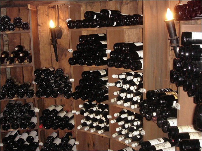 Restaurant Aux Vieux Canon Wine Cellar 2.JPG