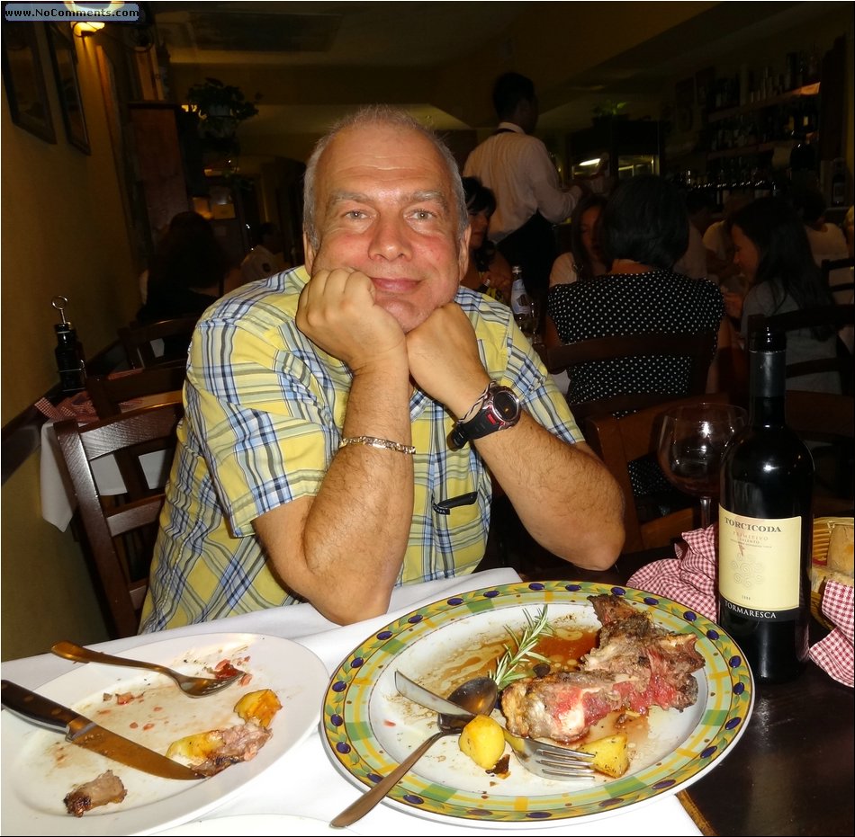 Restaurant Academia, Serge just ate half a cow, yammi!.JPG