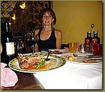 Restaurant Academia, Sue just ate half a cow.JPG